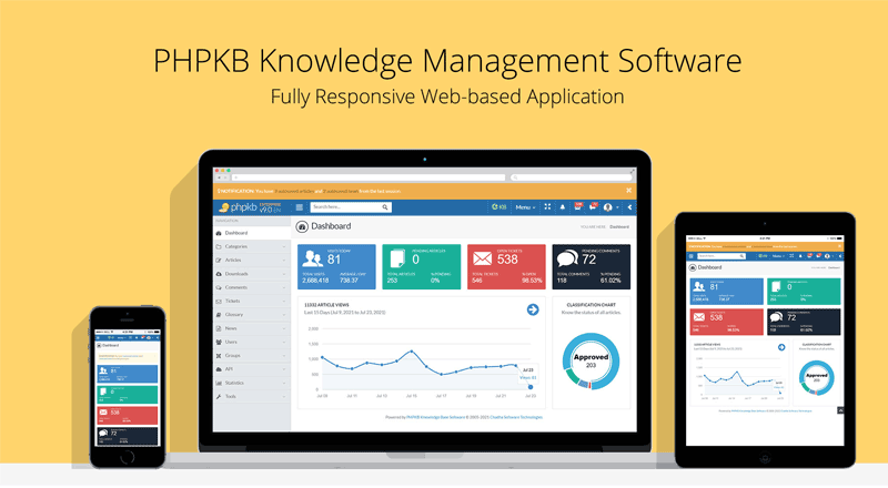Web-Based Knowledge Management Application