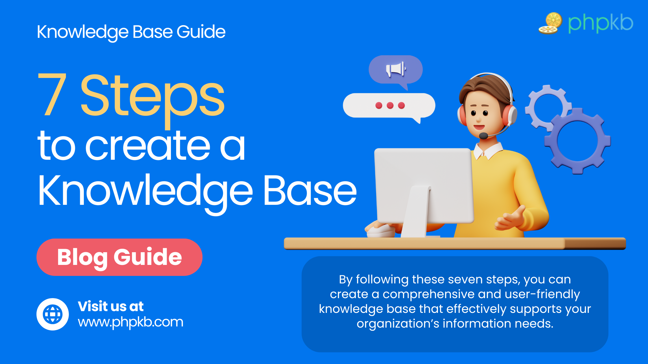 7 Steps to Create a Knowledge Base